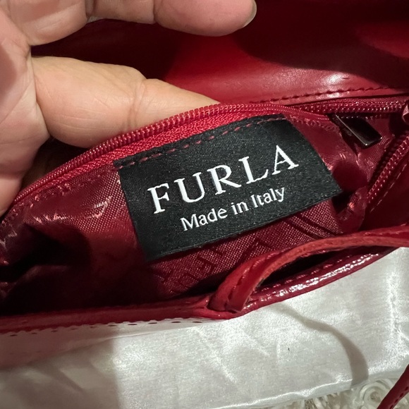 Furla Red Leather shoulder Bag - Picture 14 of 15
